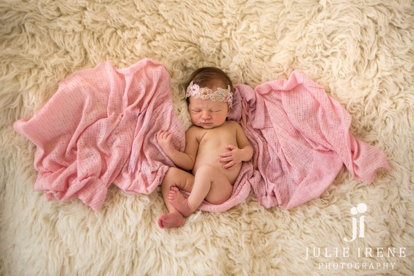 Newborn Photography pink 1