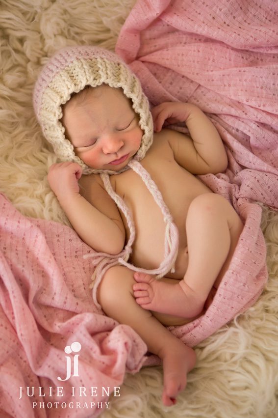 Newborn Photography pink 2