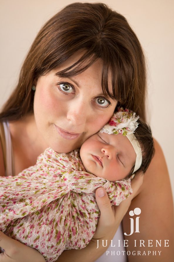 mom and baby photography