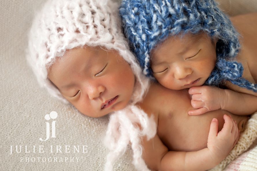 3 Orange County Newborn Twins 2914