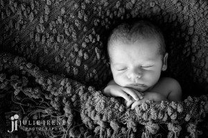 newborn bed sleeping boy