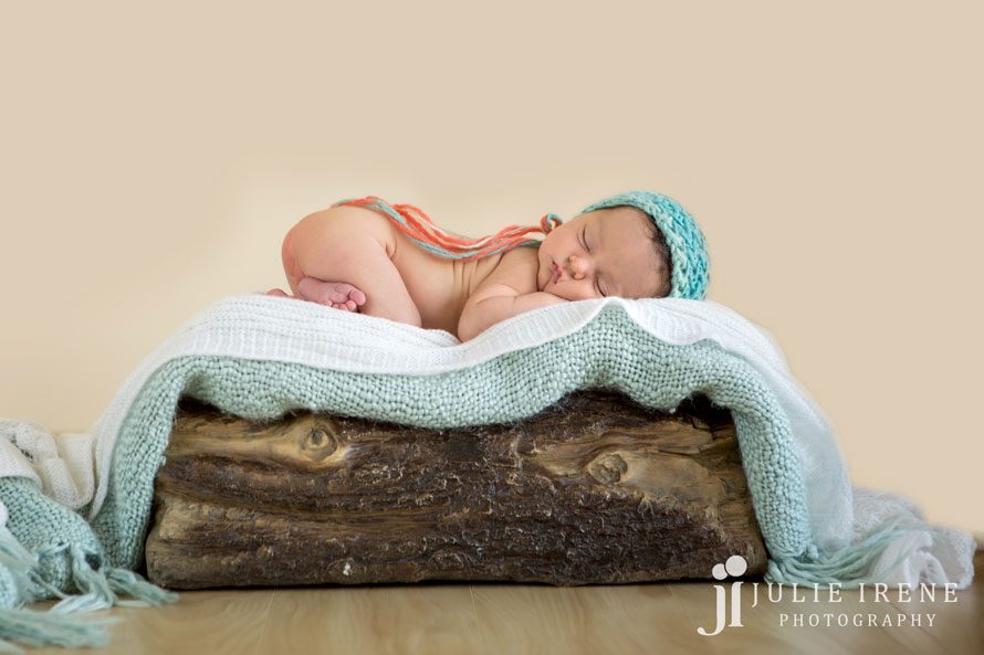 OC Baby Infant on a log