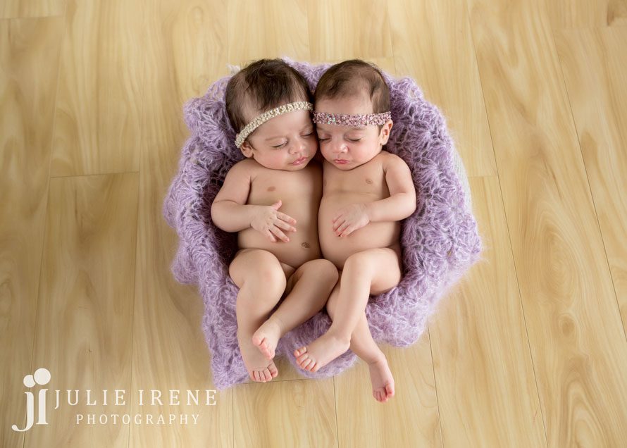 san clemente newborn twin girl photography 3