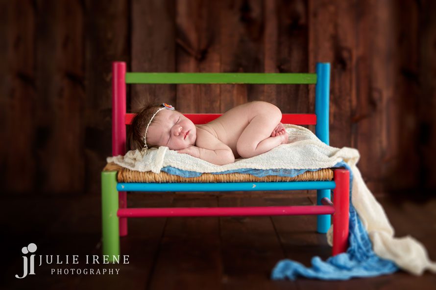 primary colors newborn baby girl san clemente