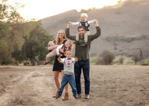 silly photos of families in san juan capistrano