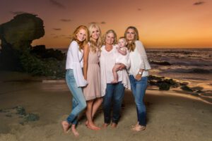 best family beach photographer southern california