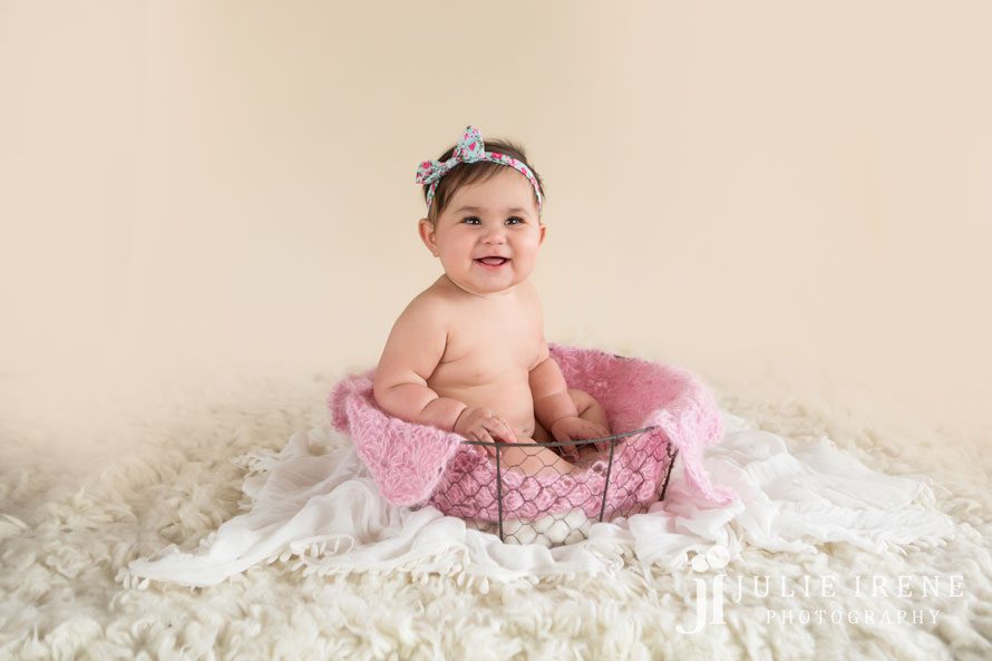 San Clemente Baby Photographer 8 months Leila1