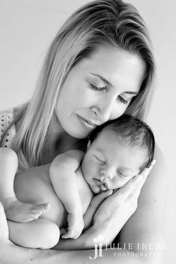 sweet baby newborn boy mommy arms photography oc