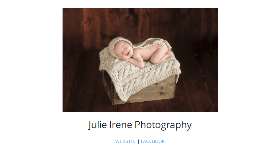 Julie Irene Photography Best Newborn photography