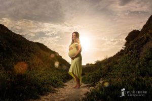 backlit maternity photography calafia beach