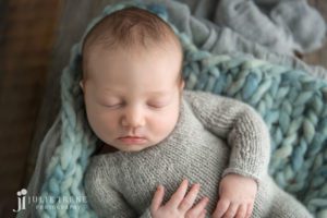 knit newborn romper san clemente photographer