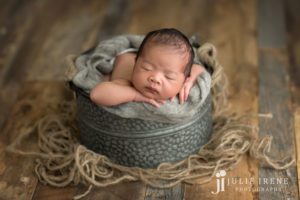 irvine newborn photographer bucket prop