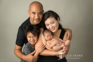 gorgeous newborn family photography